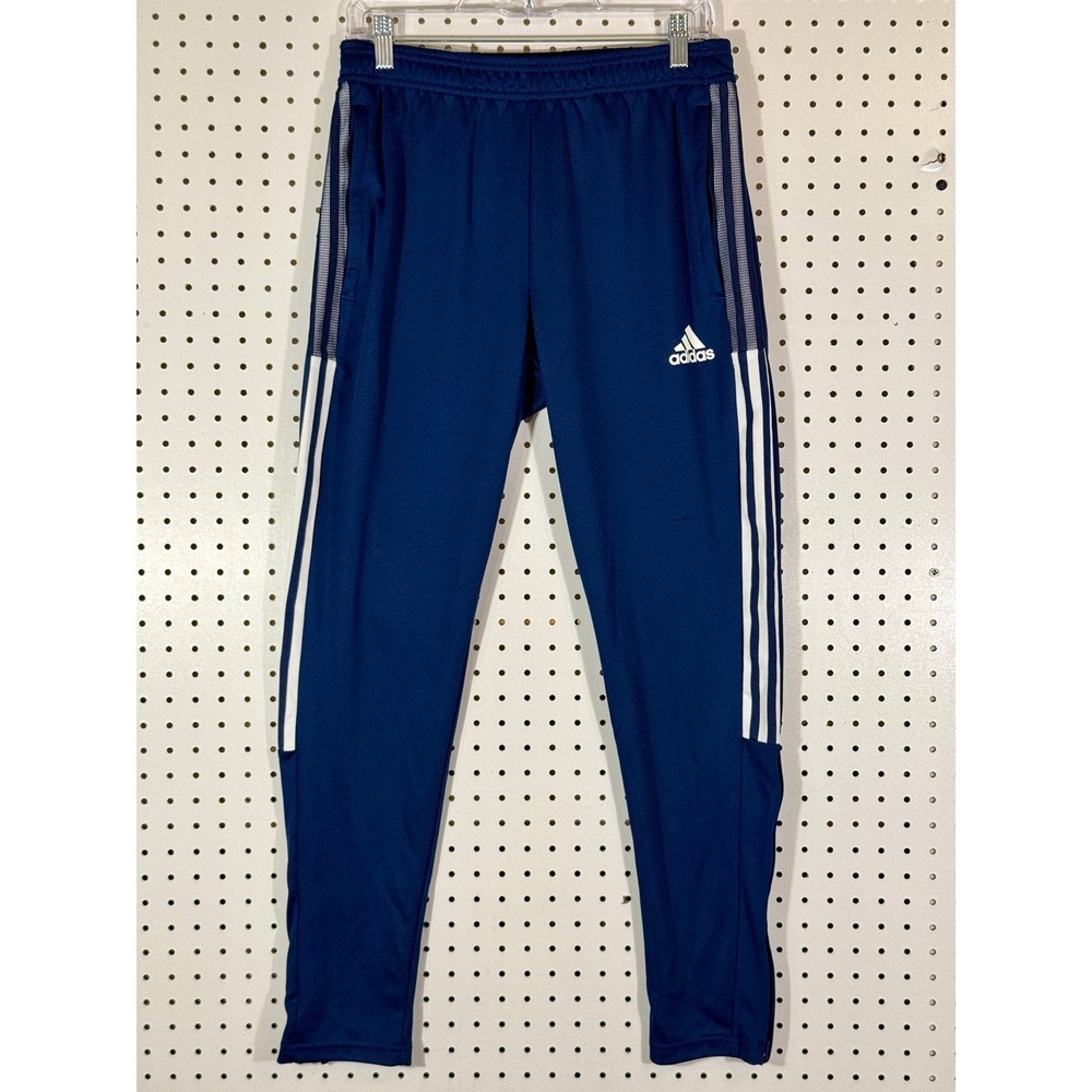 Adidas Tiro 21 Track Pants Navy Blue Mens Medium GE5425 Aeroready Joggers